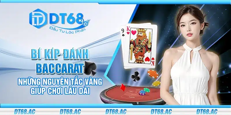Bí kíp đánh Baccarat – Những nguyên tắc vàng giúp chơi lâu dài