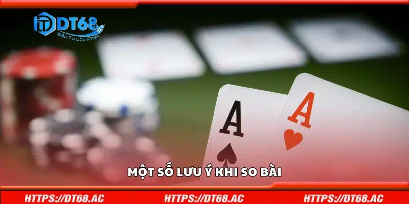 Các lưu ý quan trọng khi so bài